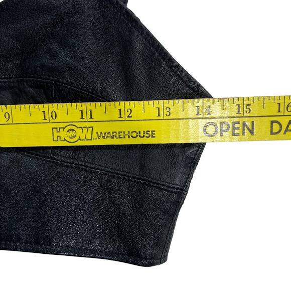 Pele Che Coco Mila Reworked Leather Crop Bustier Tank Top XS Urban Outfitters - Picture 7 of 10